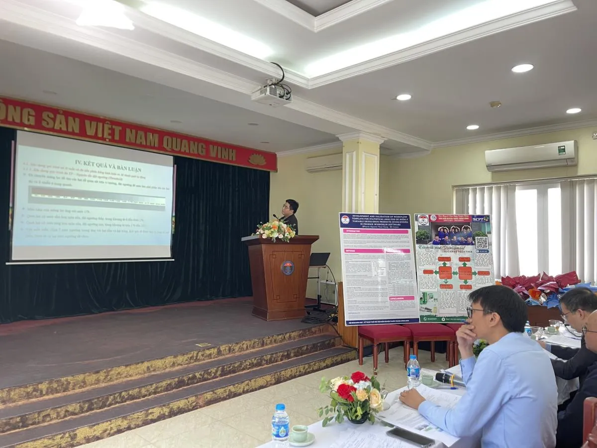 Hội nghị Khoa học - Kỹ thuật tuổi trẻ Viện Kiểm nghiệm thuốc Trung ương 2023