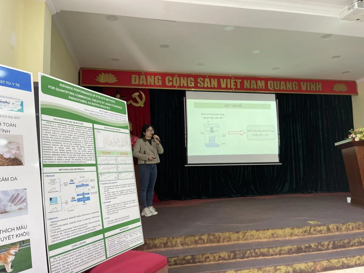 Hội nghị Khoa học - Kỹ thuật tuổi trẻ Viện Kiểm nghiệm thuốc Trung ương 2023