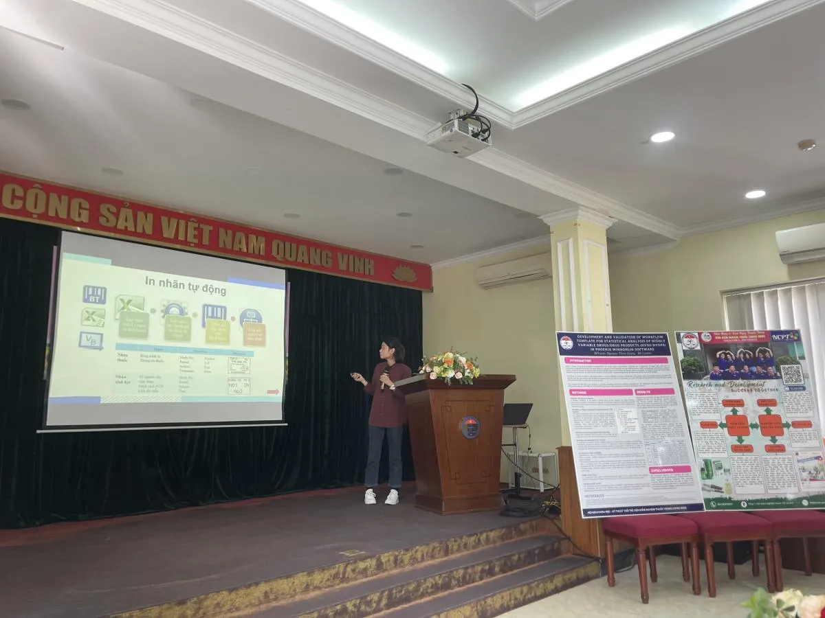 Hội nghị Khoa học - Kỹ thuật tuổi trẻ Viện Kiểm nghiệm thuốc Trung ương 2023
