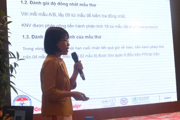 Hội thảo khoa học về “Tăng cường kiểm soát chất lượng sinh phẩm tại Việt Nam” và “Tổng kết chương trình Thử nghiệm thành thạo bằng so sánh liên phòng thí nghiệm năm 2023”
