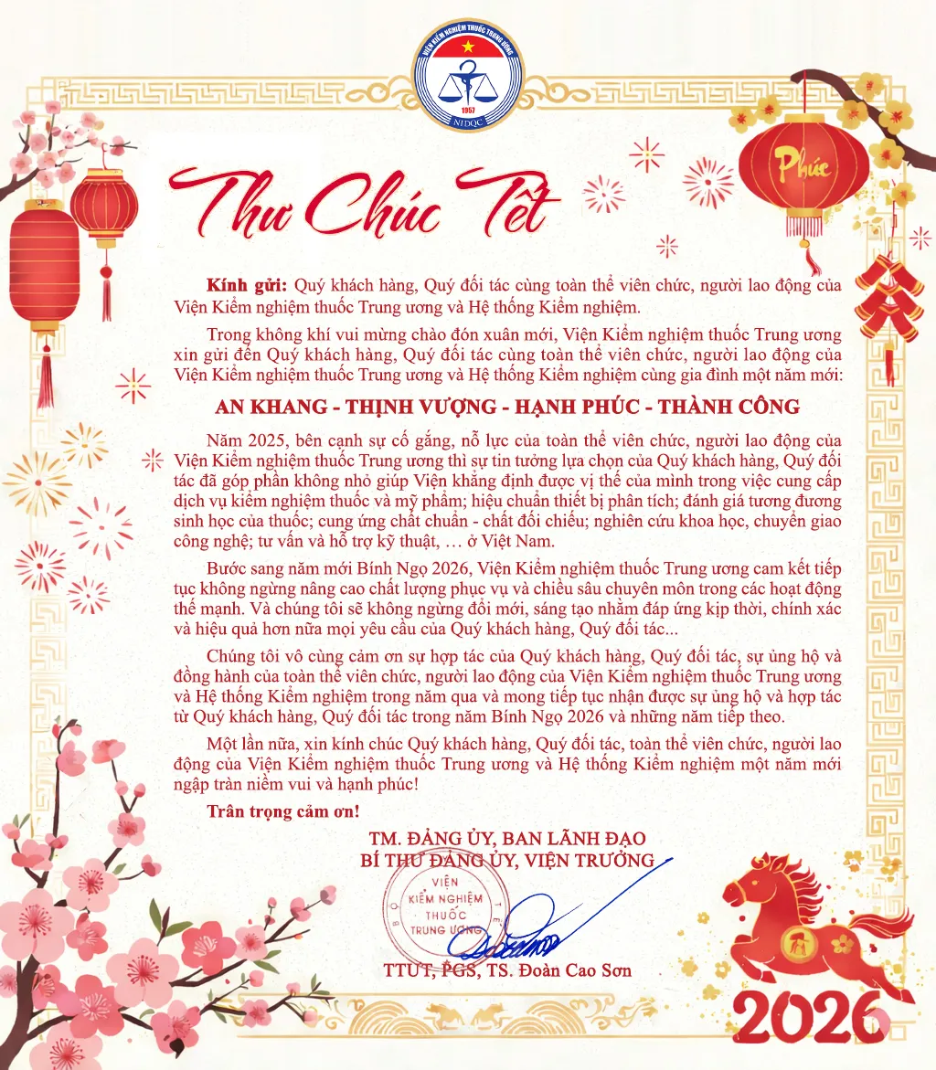 Thư chúc tết xuân Bính Ngọ 2026